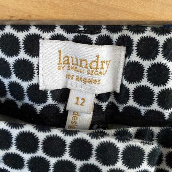 Laundry by Shelly Siegel Polkadot size 12 shorts - Picture 3 of 7